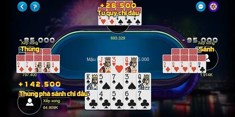 Chú ý đến các trường hợp thắng trắng khi chơi game bài 