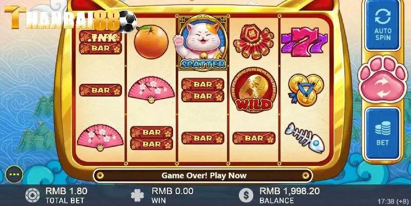 Mèo Neko là slots game đổi thưởng hấp dẫn