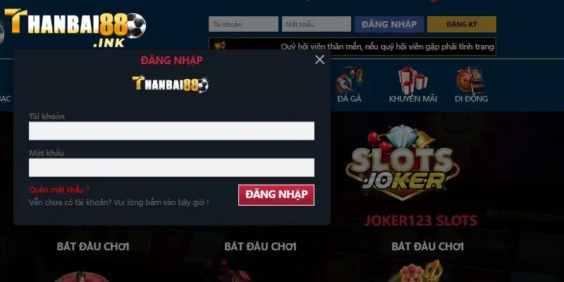 Sự cố không đăng nhập được tài khoản có thể do nhiều nguyên nhân