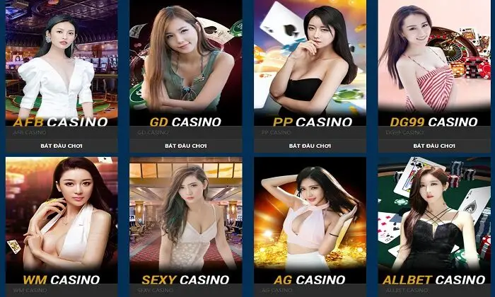 Sòng bạc hấp dẫn với những sản phẩm ấn tượng