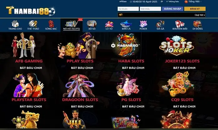Nổ hũ (slot) với 27 trò chơi đang chờ đợi bạn