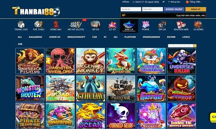 Bắn cá luôn sôi động và thu hút người chơi