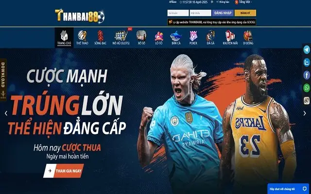 Thanbai88 - Trang Web Đánh Bại Mọi Thách Thức Trong Thế Giới Cá Cược Trực Tuyến